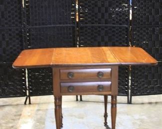 Small Victorian Table with Drop Leaves