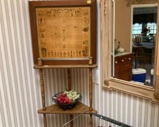 Corner cabinet , Spice  cabinet, Grapes