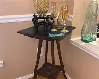 Antique corner table