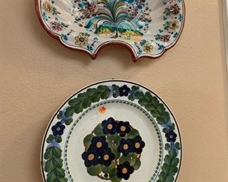Italian and Danish Pottery