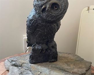 Bronze Gray Owl ~ Limited Edition ~ Artist, Elaine Franz Witten