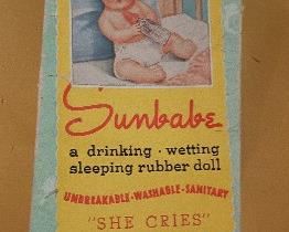 ANTIQUE DOLL WITH BOX  