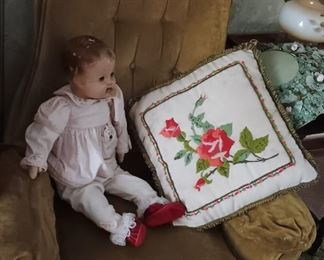 SECOND VINTAGE CHAIR MATCHES OTHER ONE