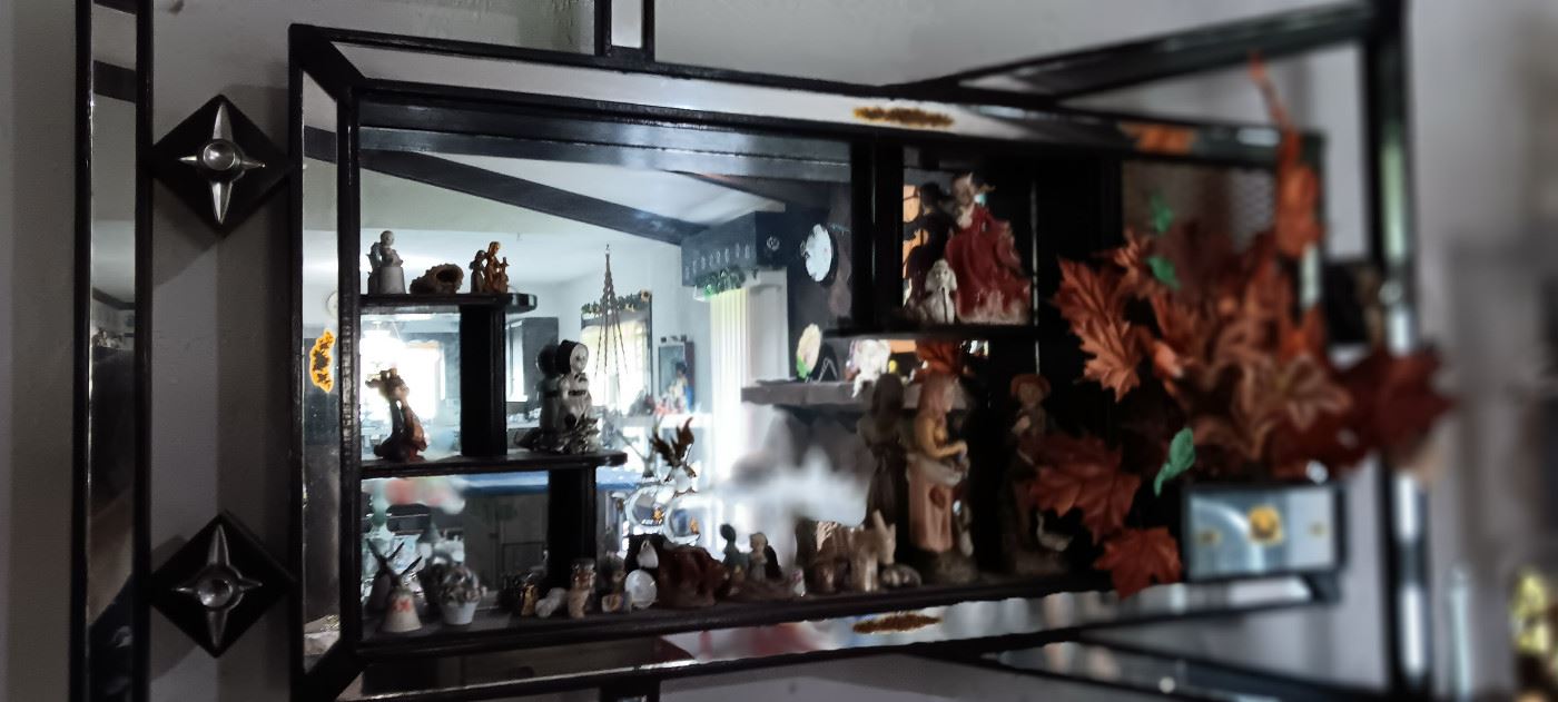 ATOMIC SHADOW BOX WALL MIRROR