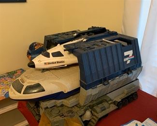1987 Hasbro GI Joe Defiant Space shuttle 