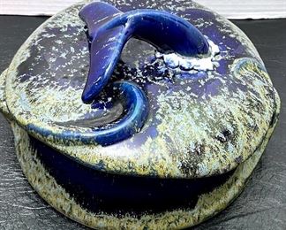 Whale Tail Pottery piece