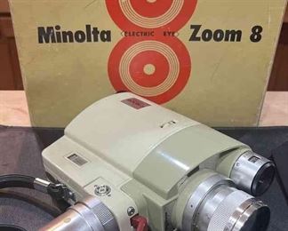 Minolta Zoom 8 Movie Camera