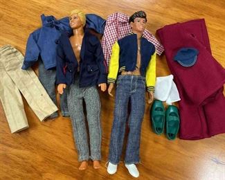 Ken Doll with some clothes