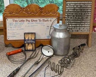 Vintage Kitchen Items