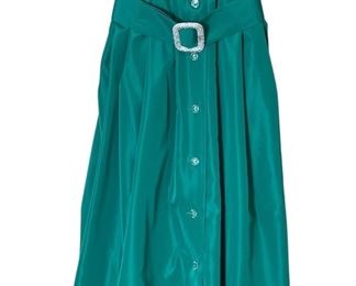 Vintage Green Dress with gorgeous belt