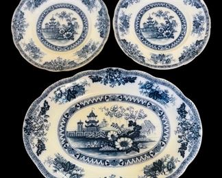 Blue and white china