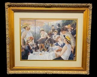 Framed artwork print Renoir 