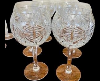 Waterford crystal wine glasses