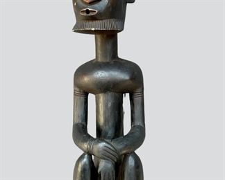 Old Dogan Carved Wood Ancestor Figurine African Tribal Art
