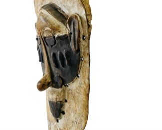 Old Lula Congo Carved Wood Mask African Tribal Art