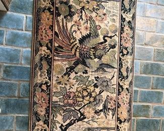 Art Deco Bird of Paradise rug