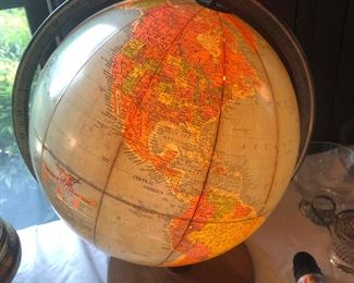 Vintage Globe lamp