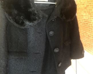 Lambs wool vintage suit