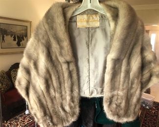 Mildred Davis mink stole