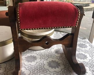 Victorian foot stool