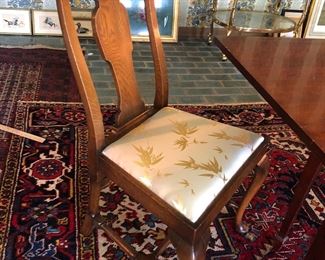 19th century Queen Anne dining chairs