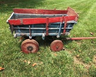 Antique primitive wagon