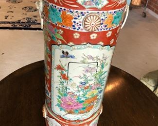 Imari umbrella stand