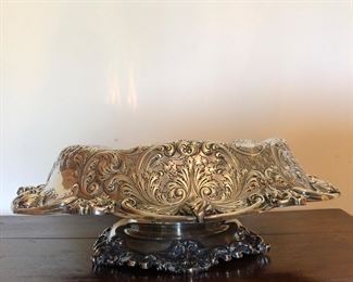 Reed and Barton sterling footed centerpiece