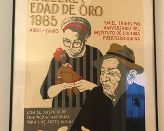 Puerto Rico exposition lithograph