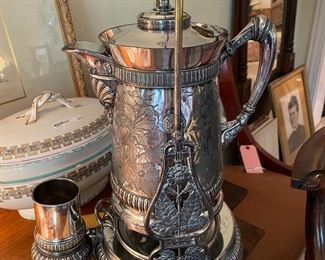Silver Plate Lemonade Pitcher
