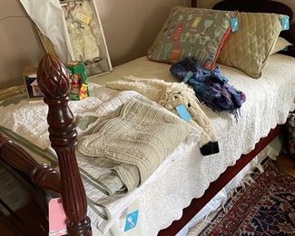 Pair Twin Antique Beds