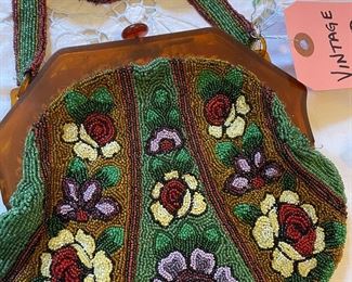 Beautiful Vintage Beaded Purse