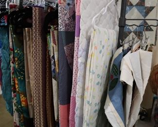 Vintage fabric panels, quilting panels, quilt blocks, etc.