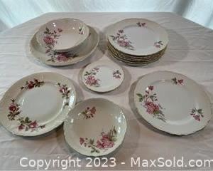 wapple blossom pattern nasco japan1541 t