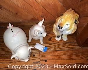 wceramic figurines of animals2011 t