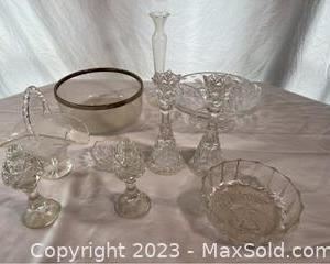 wcrystal and glass collection1631 t