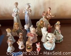 wlot of figurines angels and others1301 t