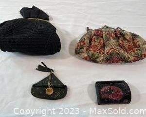 wvintage beaded purse collection1711 t