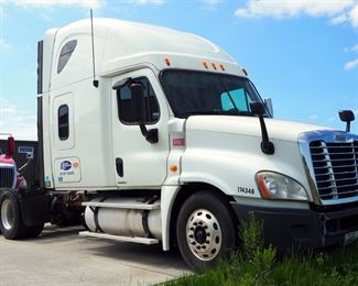 2010 Freightliner Cascadia 125 Truck, VIN # 1FUJGLDR9ASAP0835, Mileage Showing On Odometer 866766