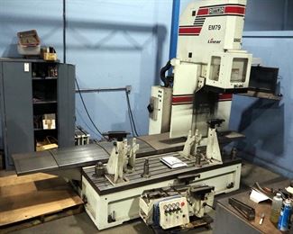 2020 Rottler EM79 CNC Machining Center/Head And Block Mill, With 3 Axis Positioning, Touch Screen Control Panel