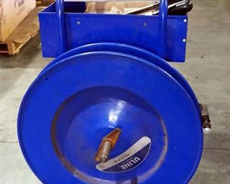 Uline Poly Strapping 2 Wheeled Cart With With Banding Clips And Crimping Tool
