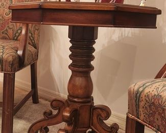 Beautiful octagon topped table