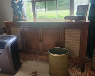 Vintage stereo cabinet. Gutted