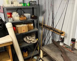 Tons of fishing gear