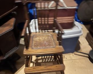 Vintage high chair