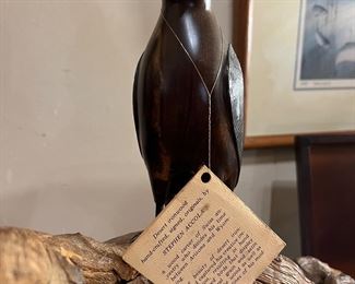 Stephen Accola ironwood sculpture