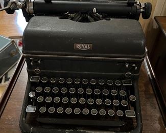 Antique Royal typewriter