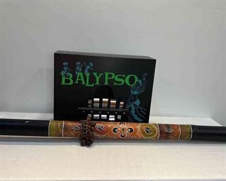 Balypso Thumb Piano, Bamboo Rain Stick