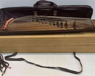 Gayageum Korean Traditional Instrument Created By Musician Ureuk In The Reign Of King Jinheung