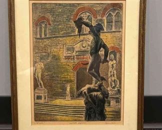 Greek Sculpture Be Heading, Pencil 